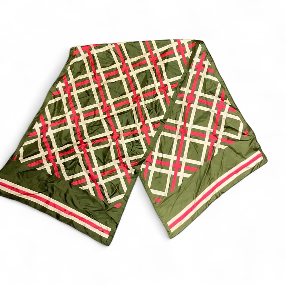 vintage mod 1960s silk scooter scarf by Echo